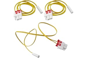 3Pieces Fridge Defrost Sensors Refrigerator Temperature Replacement Part Electrical Appliance Fridge Easy Installation Fridge