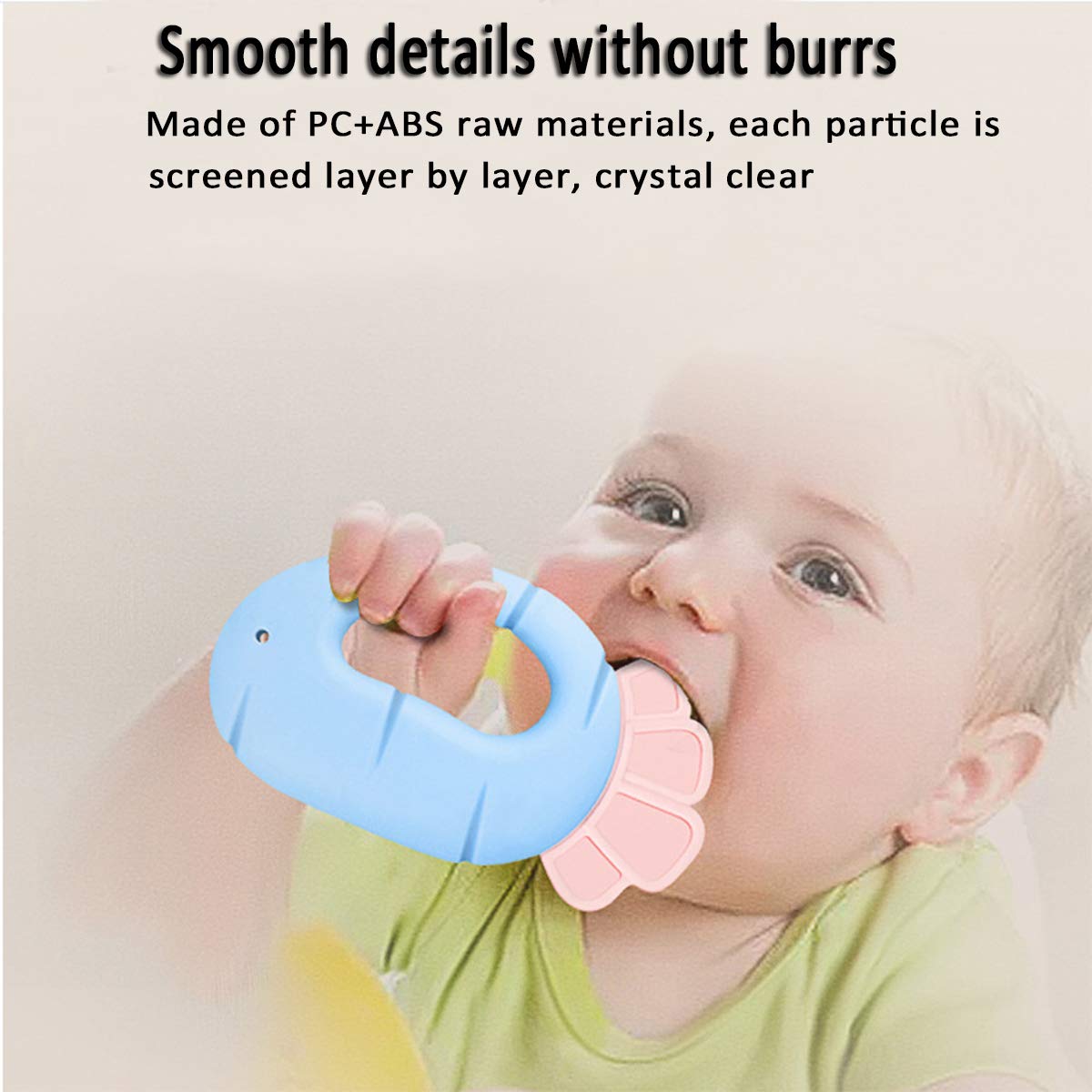 Teethers,Baby Teeth Chewing Toys, Baby Teething Supplies, Baby Toys 6-12 Months, (12pcs)