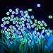 VMANOO Solar Christmas Lights, 72ft 22m 200 LED 8 Modes Solar String Lights for Outdoor, Indoor, Gardens, Homes, Party, Wedding, Xmas Tree Decorations, Waterproof (Blue&Green)