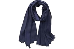 Canxiaoba Women's Cotton Scarves Lady Light Soft Fashion Solid Scarf Wrap Shawl