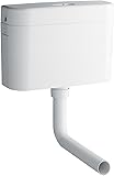 Tavistock Vortex Slimline Compact Dual Flush Back To Wall Pneumatic AIR ...