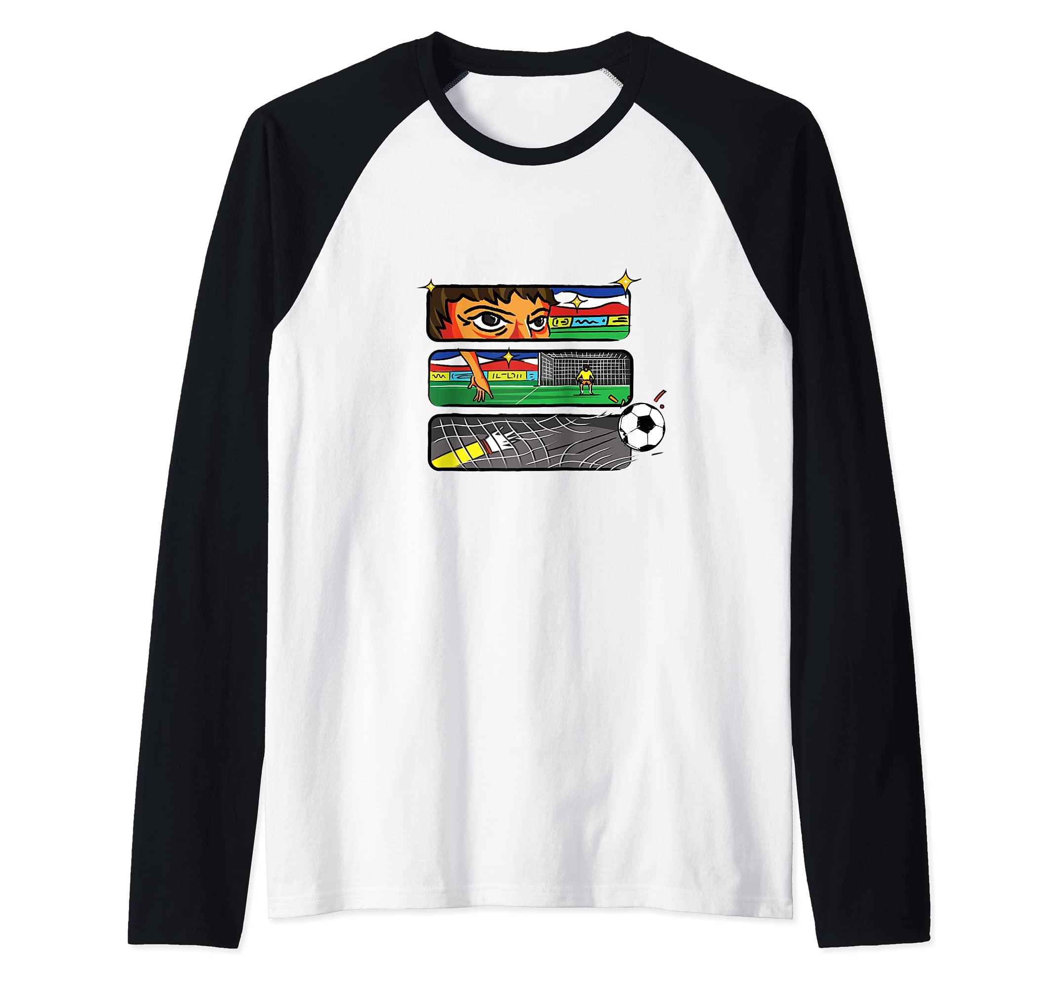 Flag Chile Raglan Baseball Tee
