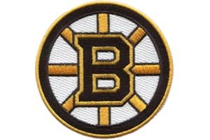 HEDi Boston Bruins Primary Logo Official NHL Collectors Hook Patch (Small) (V elcro Patch - NOT Iron On) (License Reseller) - by HEDiGEAR
