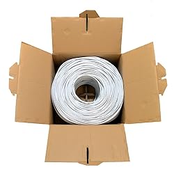 Dripstone CAT6 Ethernet Cable 1000ft Bulk Network
