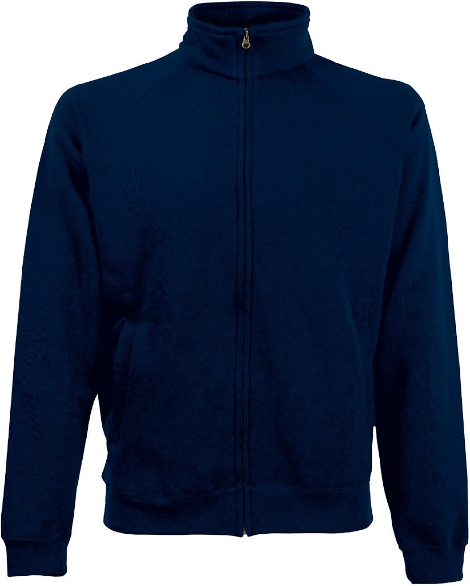 Fruit of the Loom Men's Zip Sweat Jacket Amazon.co.uk Clothing