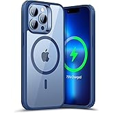 ESR for iPhone 13 Pro Case, Compatible with MagSafe, Shockproof Military-Grade Protection, Yellowing Resistant, Magnetic Phone Case for iPhone 13 Pro, Classic Series, Clear Blue