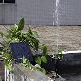 Decdeal Anself Solar Water Pump 9V 2.5W Panel Pump Landscape Fountain view 5