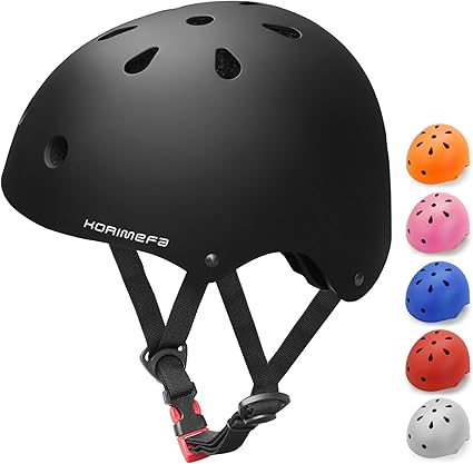 kids with helmets