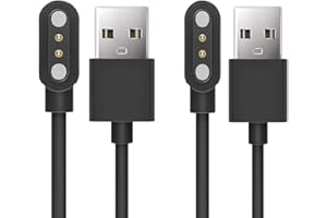 Compatible with EGQINR Smart Watch Charger, Sahouden Magnetic USB Replacement Charging Cable Compatible with EGQINR T42 Smart