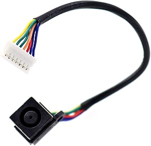 Deal4GO DC Power Input Jack with Cable Charging Port Harness Wire for Dell XPS 15 L501X L502X P11F DDGM6BPB00 XFT6Y 0XFT6Y