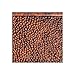 FASÄDE Hammered Decorative Vinyl Backsplash Panel in Moonstone Copper (6X6 Inch Sample)
