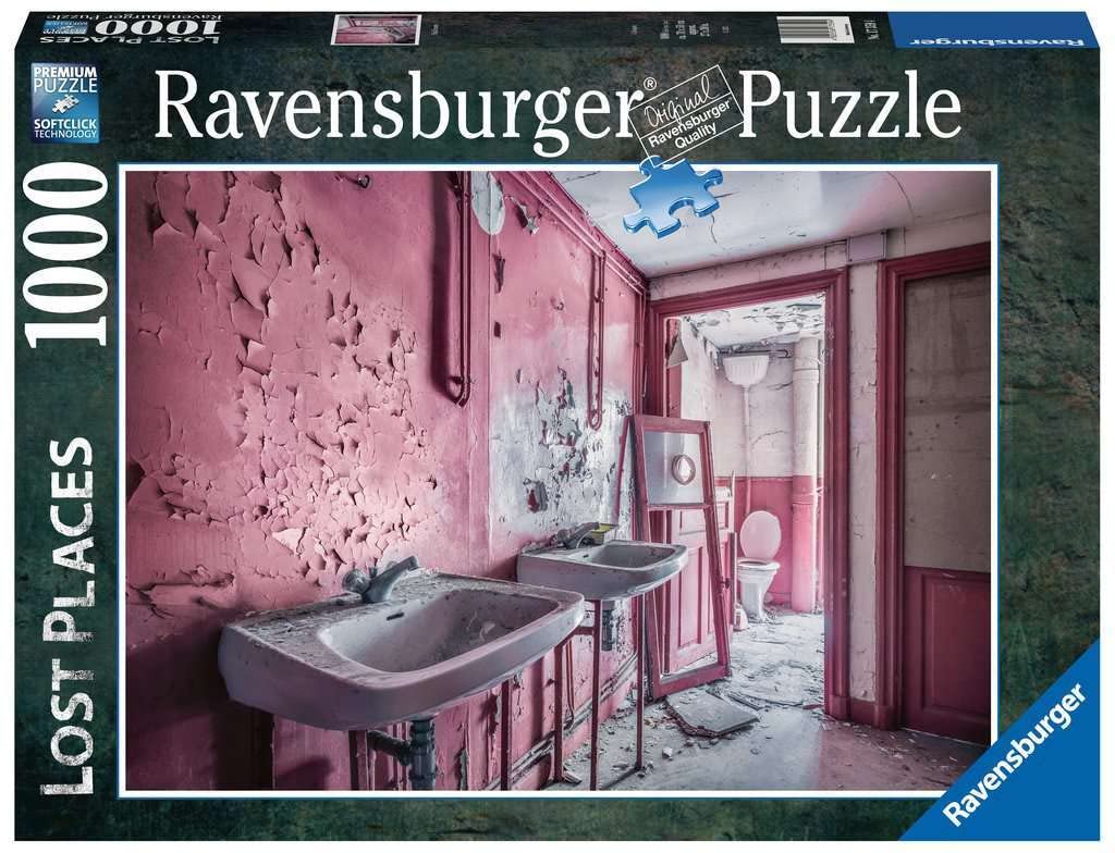Ravensburger Lost Places Puzzle 17359 Pink Dreams - 1000 Pieces Jigsaw Puzzle for Adults and Children from 14 Years