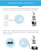 Vonets VAP11N-300 2.4GHz WiFi Repeater Bridge Extender Signal Booster RJ45 view 7