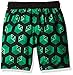 Dreamwave Big Boy's Minecraft Swim Trunk Swimwear, Midnight, 5/6