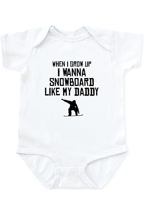 Future Skateboarder Like My Daddy Baby Bodysuit - Cute Infant Romper With Funny Design