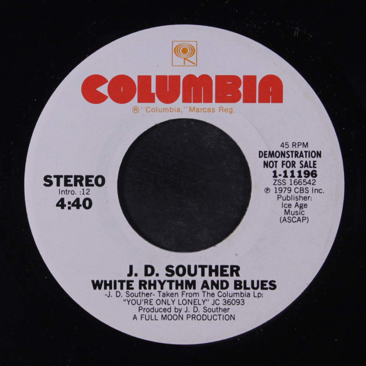 J. D. Souther White Rhythm And Blues J.D SOUTHER - white rhythm & blues / same - Amazon.com Music