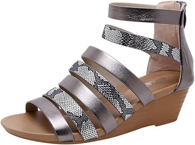 silver summer sandals