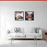 Alison Kingsgate Modern 30x30cm Oak Picture Frame with Perspex Front view 7