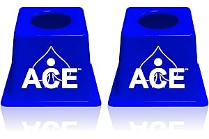 CornholeAce Cornhole Airmail Box Set - Blue - Includes 2 Airmail Boxes - Perfect for Cornhole Training and Practice