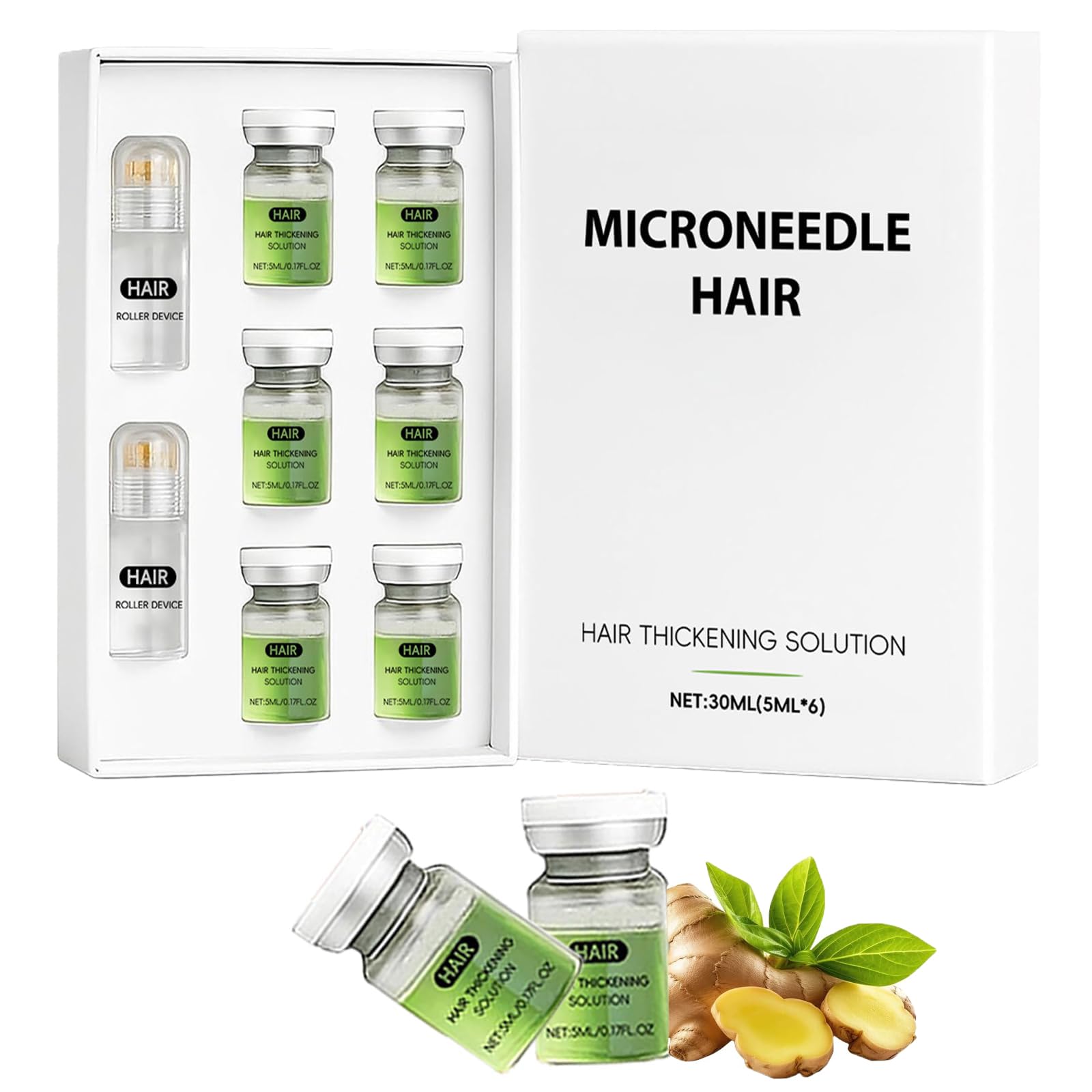 Photo 1 of ????? ?????? Hair Regrowth System, Advanced Hair Care with Ginseng, Eclipta Prostrata, Peppermint Oil and Ginger Root, Supports Fuller and Thicker Hair, Strengthens Roots for Men and Women