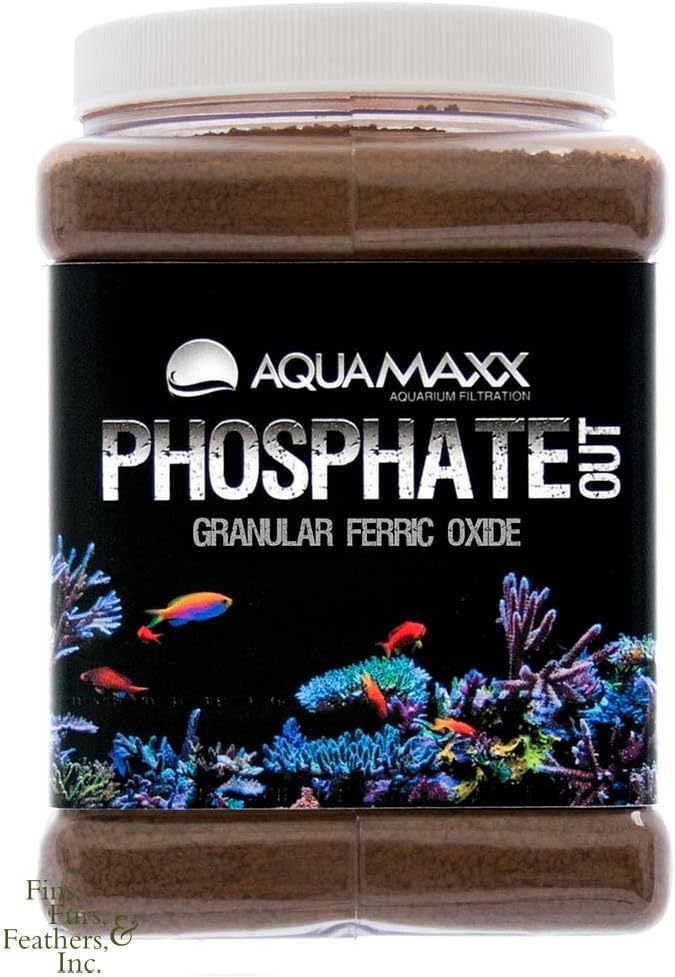 AquaMaxx Phosphate Out Granular Ferric Oxide Filter Media GFO - 2 Quart