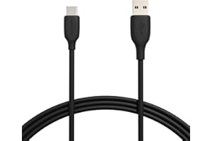 �鶹�� Basics Fast Charging 3A USB-C2.0 to USB-A Cable (USB-IF Certified) - 6-Foot, Black