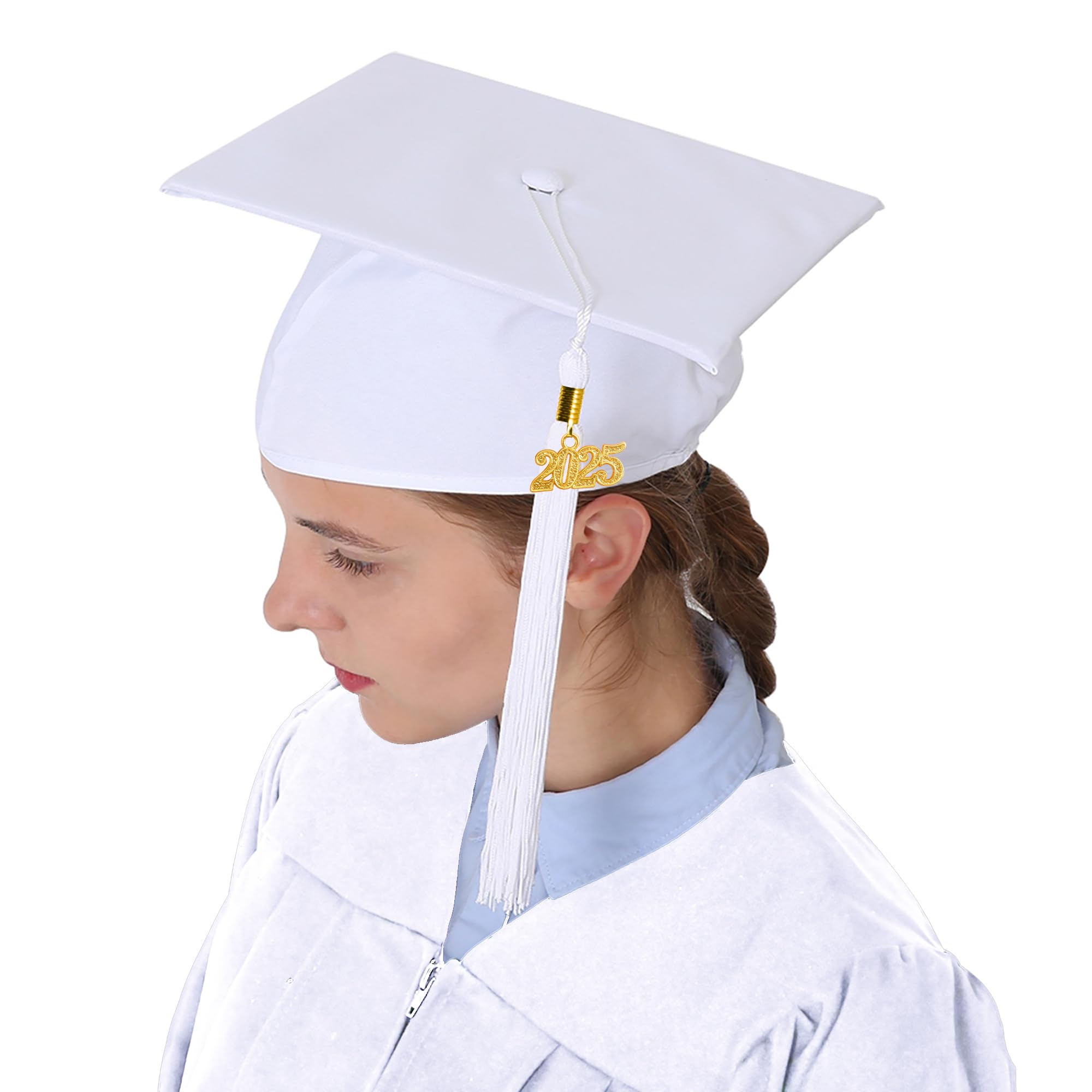 GraduationMall Matte Graduation Gown Cap Tassel Set 2025 For High ...