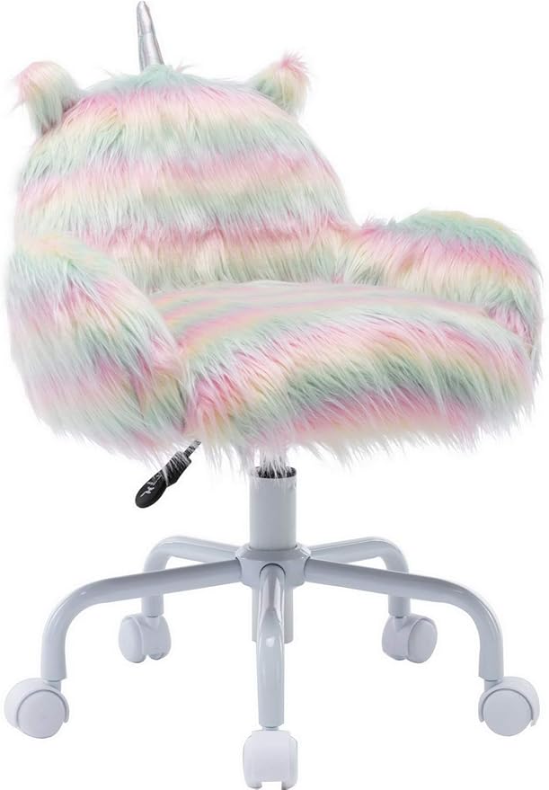 Wahson Cute Unicorn Home Office Chair with