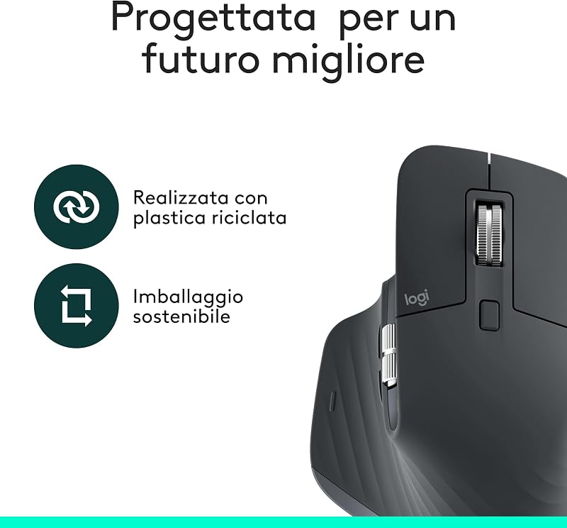 MX Master 3S - Mouse wireless ad alte prestazioni