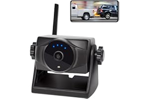 1080P Magnetic Wireless Backup Camera, 90 Days Standby Rechargeable Battery, Waterproof Rear/Front View Camera for Hitching B