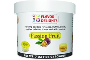 Angel Specialty Products Flavor Delights Flavored Powder Bakery Mix Passion Fruit