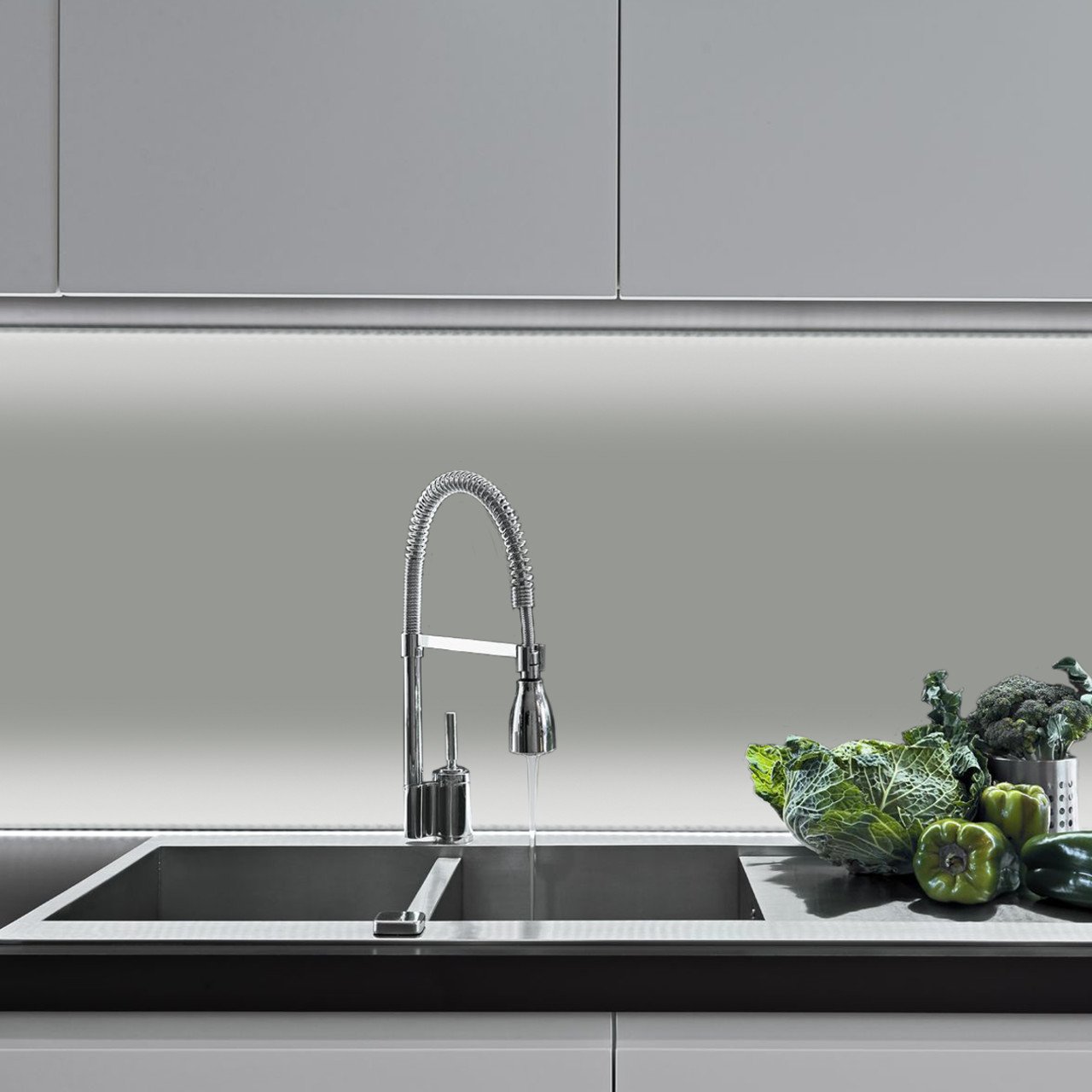 Zubehör Elektro-Großgeräte KERABAD Küchenrückwand Küchenspiegel Wandverkleidung ...