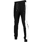 SCREENSHOT Sports Mens Spandex Fleece Athletic Jogger Fitness Workout Gym Sweatpants