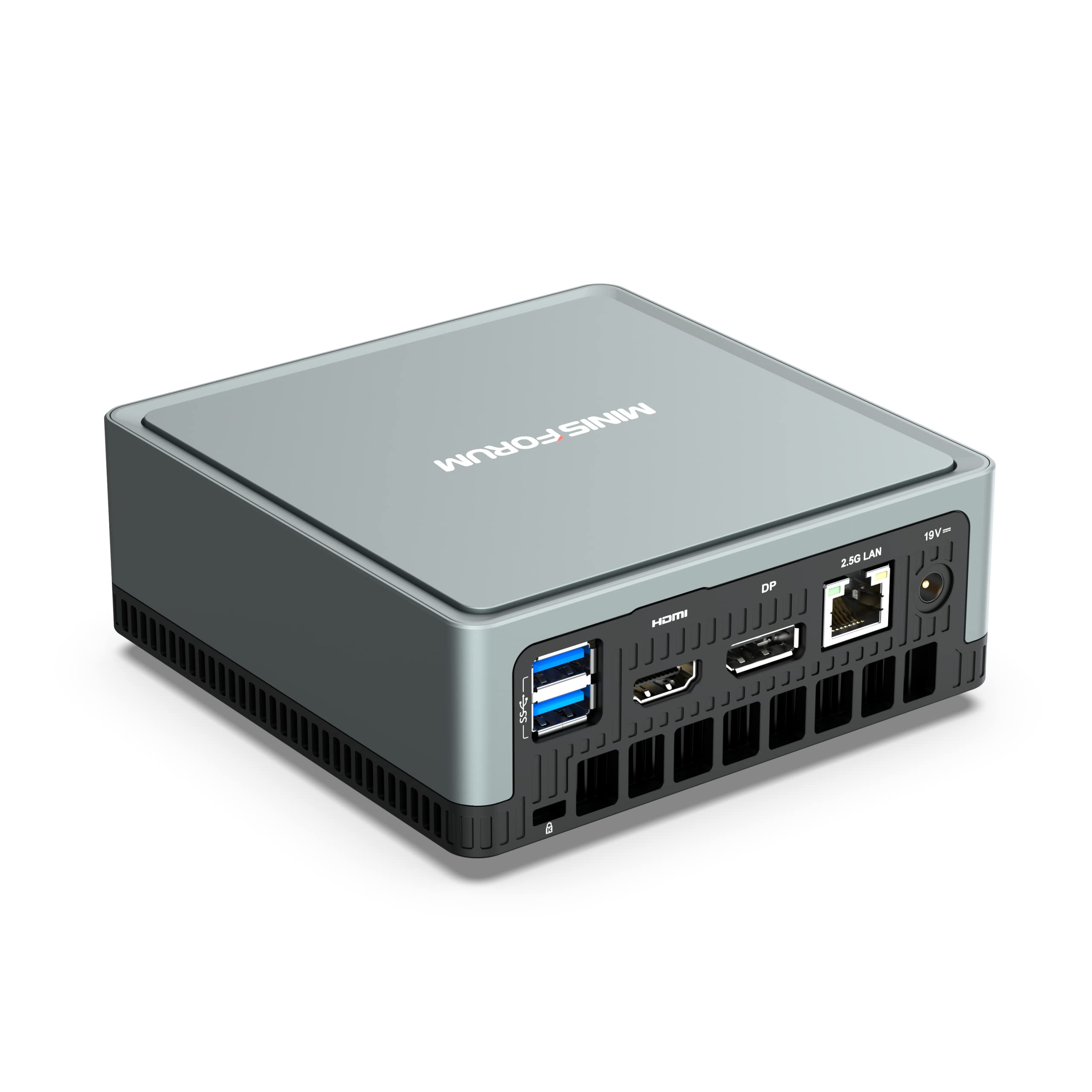 UM350 Mini PC AMD Ryzen 5 3550H Mini Desktop Computer DDR4 16 GB RAM 256 GB PCle SSD, Radeon Vega Graphics, Dual Band WiFi HDMI/DisplayPort/USB-C, 2.5G RJ45 LAN, 4X Ports USB 3.0,Micro Business PC