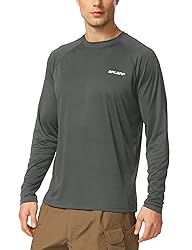 baleaf Men's Sun Protection Shirts UV SPF T-Shirts