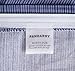 100% Natural Cotton 3 Pieces Duvet Cover Set,1 Duvet Cover 2 Pillow Shams, Hotel Quality,Soft,Breathable,Easy Care (Queen, White&Bule)