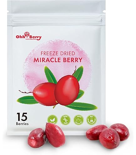 Amazon.com: Miracle Berries by Snozzberry Farm | 175 berry halves
