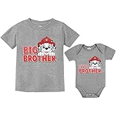 Tstars Paw Patrol Marshall Big Brother Little Brother Sibling Matching Shirts for Boys