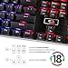 Redragon K556 RGB LED Backlit Wired Mechanical Gaming Keyboard, Aluminum Base, 104 Standard Keysthumb 4