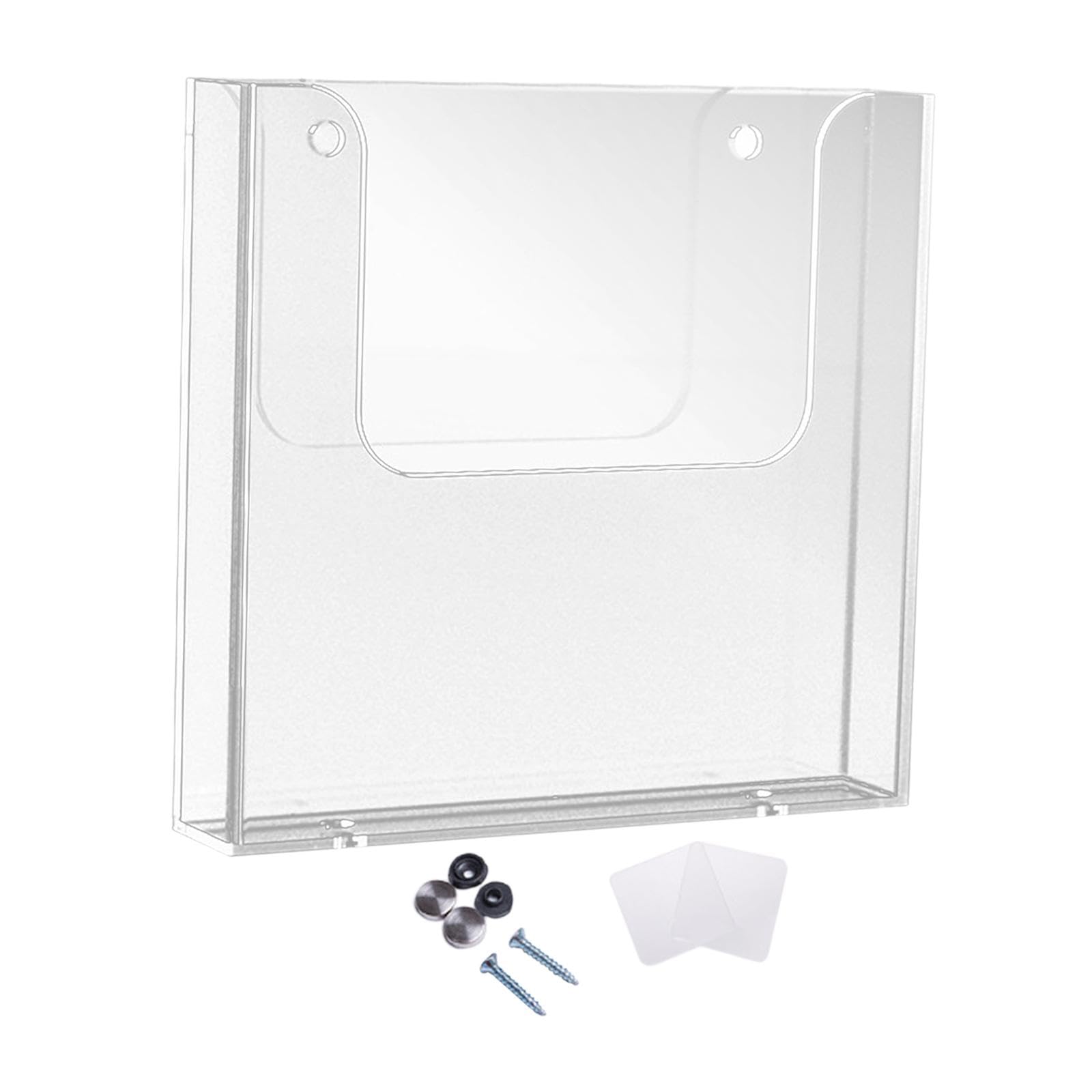 Sharplace Brochure Holder Wall Mounted Booklet Display Stand Literature Storage Rack Holder for Offices Waiting Room, A5