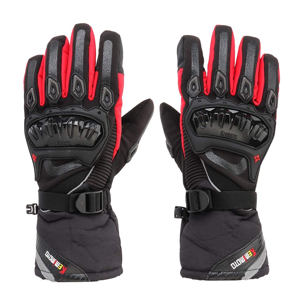 Guanti Antipioggia Touchscreen Guanti Moto Invernali PROANTI - Impermeabili Con Touch Screen E Protezioni Guanti Scooter Pioggia - Foto 5