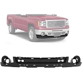 KUAFU Bumper Valance Compatible with 2007-2013 Sierra | Front; Compatible with 2007-2013 GMC Sierra 1500 Denali; Lower Valance Panel w/Grille Provision &amp; Fog Light Holes Replace
