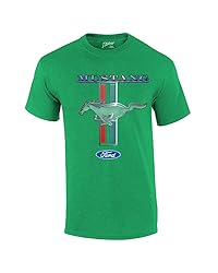 Ford Mustang T-Shirt Pony & Stripes Logo Classic