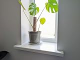 White UPVC Window Board Cill Cover 1.1m Long 9mm Thick Plastic Sill Capping view 5