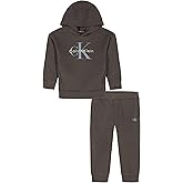 Calvin Klein boys 2 Pc Hooded Jogger Set