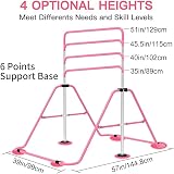 EVERYMILE Gymnastics Bars Junior Training Kip Bar Home Adjustable Folding Bar view 2