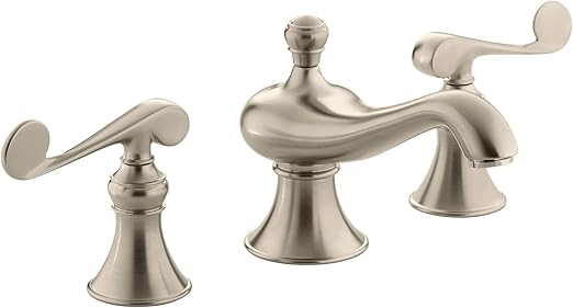 Kohler K 16102 4 Cp Revival Widespread Lavatory Faucet Polished
