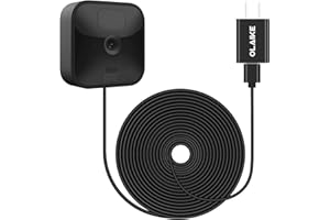 OLAIKE Power Adapter for All-New Blink Outdoor Indoor Camera & Blink XT / XT2,26ft/8m Weatherproof Cable to Continuously Char