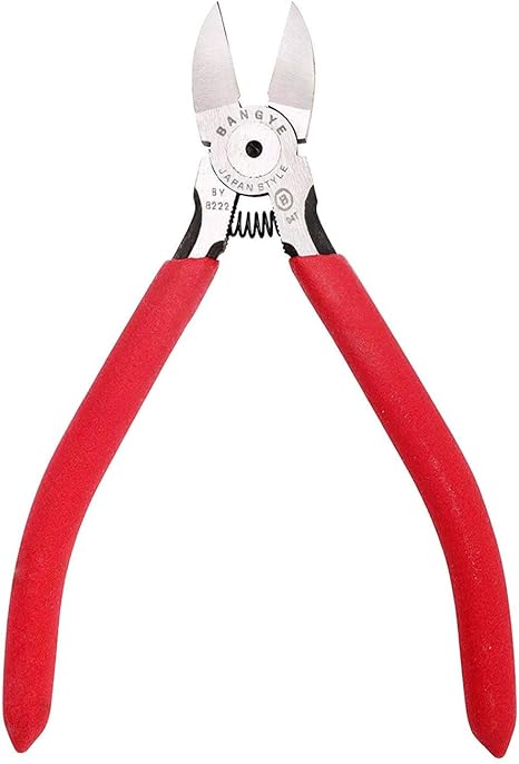 Amazon Kimlontonby22小型ニッパ ニッパー薄刃 160mm 55 炭素鋼 ミニ精密作業用ニッパー 軟 硬線両用 切断工具 Diy 工具 ガーデン