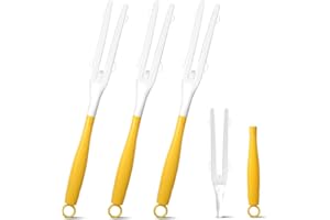 LYASILGC Extender Duster Handle Compatible with Swiffer Duster Refill,Adjustable Length Handles Only,Replacement Duster Handles,Extended Handle (3, Yellow)